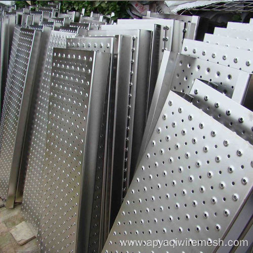 Decorative perforated metal mesh sheet plate